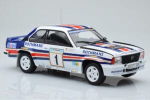Opel Ascona 400 Rothmans #1 W. Rohrl / C. Geistdorfer Rally Acropolis 1982 IXO 1:18 18RMC097A Fém – 4. kép a 6-ből