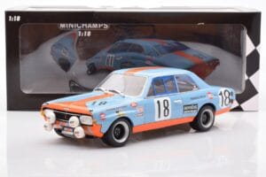 Opel Commodore A Steinmetz Gulf #18 Joossens / Byttebier 24 Hours of Spa 1971 Minichamps 1:18 155714618 Fém – 6. kép a 6-ből