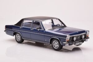 Opel Diplomat B Sötétkék Metál MCG 1:18 MCG18336 Fém – 4. kép a 6-ből