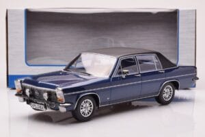 Opel Diplomat B Sötétkék Metál MCG 1:18 MCG18336 Fém – 6. kép a 6-ből