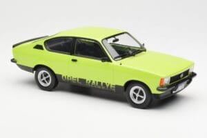 Opel Kadett E Rally 2.0 Zöld Fekete Norev 1:18 183653 Fém – 4. kép a 6-ből