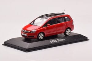 Opel Zafira B OPC Piros Minichamps 1:43 400045300 Fém – 2. kép a 4-ből