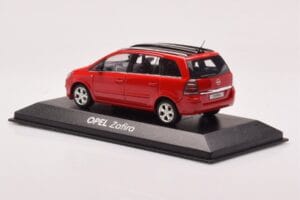 Opel Zafira B OPC Piros Minichamps 1:43 400045300 Fém – 3. kép a 4-ből