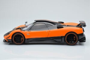 Pagani Zonda Cinque Narancssárga St Tropez Almost Real 1:18 850603001 Fém – 3. kép a 8-ből