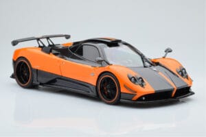 Pagani Zonda Cinque Narancssárga St Tropez Almost Real 1:18 850603001 Fém – 6. kép a 8-ből
