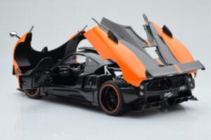 Pagani Zonda Cinque Narancssárga St Tropez Almost Real 1:18 850603001 Fém – 7. kép a 8-ből