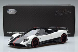 Pagani Zonda Cinque Fehér Benny Almost Real 1:18 850601001 Fém – 12. kép a 12-ből