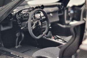 Pagani Zonda Cinque Fehér Benny Almost Real 1:18 850601001 Fém – 8. kép a 12-ből