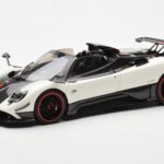 Pagani Zonda Cinque Roadster Fehér Benny Almost Real 1:18