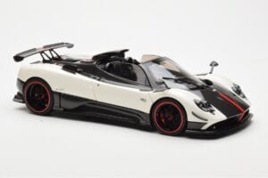 Pagani Zonda Cinque Roadster Fehér Benny Almost Real 1:18 850611001 Fém – 6. kép a 8-ből