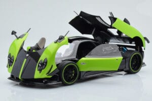 Pagani Zonda Cinque Zöld Firenze Almost Real 1:18 850602001 Fém – 2. kép a 15-ből