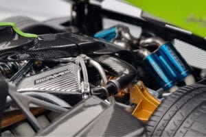 Pagani Zonda Cinque Zöld Firenze Almost Real 1:18 850602001 Fém – 11. kép a 15-ből