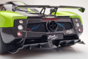 Pagani Zonda Cinque Zöld Firenze Almost Real 1:18 850602001 Fém – 14. kép a 15-ből