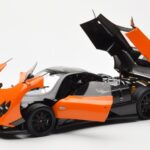 Pagani Zonda F Narancssárga St Tropez Almost Real 1:18 - image 2 of 8