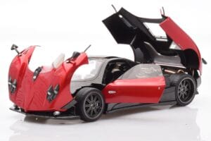 Pagani Zonda F Piros Monza Almost Real 1:18 850406001 Fém – 2. kép a 8-ből