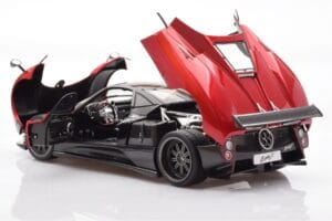Pagani Zonda F Piros Monza Almost Real 1:18 850406001 Fém – 5. kép a 8-ből
