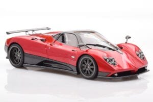 Pagani Zonda F Piros Monza Almost Real 1:18 850406001 Fém – 6. kép a 8-ből