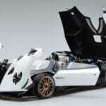 Pagani Zonda HP Barchetta Carbon Fiber Fehér LCD 1:18 LCD18009 WH Fém - image 2 of 9