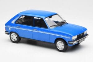 Peugeot 104 S Ibis Kék Norev 1:18 184903 Fém – 4. kép a 6-ből