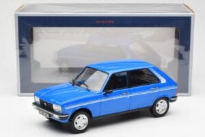 Peugeot 104 S Ibis Kék Norev 1:18 184903 Fém – 6. kép a 6-ből