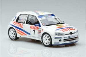 Peugeot 106 Maxi Rally D'Antibes 2000 Otto 1:18 OT947 Gyanta – 4. kép a 6-ből
