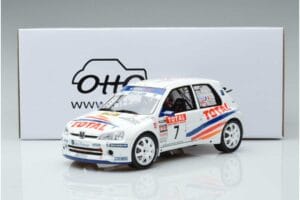Peugeot 106 Maxi Rally D'Antibes 2000 Otto 1:18 OT947 Gyanta – 6. kép a 6-ből