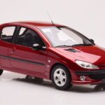 Peugeot 206 S16 Piros Otto 1:18 - image 4 of 6
