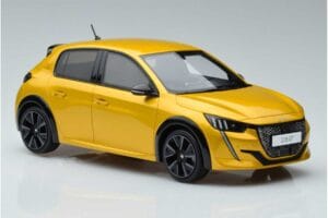 Peugeot 208 GT Line Sárga Otto 1:18 OT930 Gyanta – 4. kép a 6-ből