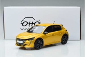 Peugeot 208 GT Line Sárga Otto 1:18 OT930 Gyanta – 6. kép a 6-ből