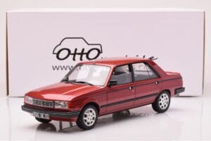 Peugeot 305 GTX Piros Plaisir Otto 1:18 OT1032 Gyanta – 6. kép a 6-ből