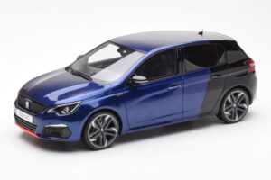 Peugeot 308 GTI Magnetic Kék Fekete Otto 1:18 OT922