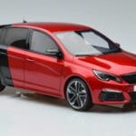 Peugeot 308 T9 GTI Piros Otto 1:18 OT368 Gyanta - image 4 of 6