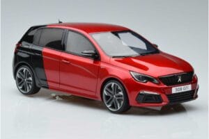 Peugeot 308 T9 GTI Piros Otto 1:18 OT368 Gyanta – 4. kép a 6-ből