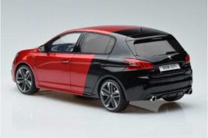 Peugeot 308 T9 GTI Piros Otto 1:18 OT368 Gyanta – 5. kép a 6-ből