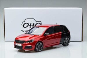 Peugeot 308 T9 GTI Piros Otto 1:18 OT368 Gyanta – 6. kép a 6-ből