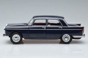 Peugeot 404 Kék Norev 1:18 184836 Fém – 4. kép a 7-ből