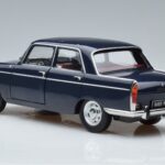 Peugeot 404 Kék Norev 1:18 184836 Fém - image 6 of 7