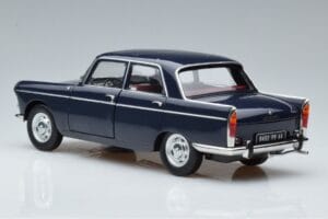 Peugeot 404 Kék Norev 1:18 184836 Fém – 6. kép a 7-ből