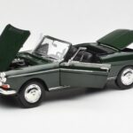 Peugeot 404 Kabrió Antique Green Limitált Kiadás Norev 1:18 184829 - image 2 of 8