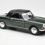 Peugeot 404 Kabrió Antique Green Limitált Kiadás Norev 1:18 184829 - image 6 of 8