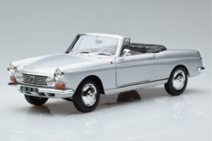 Peugeot 404 Kabrió Ezüst Norev 1:18