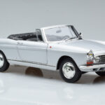 Peugeot 404 Kabrió Ezüst Norev 1:18 - image 6 of 8