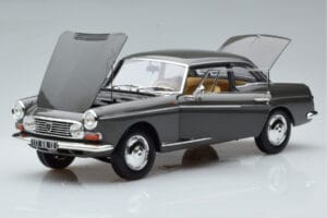 Peugeot 404 Coupe Graphite Szürke Norev 1:18 184834 Fém – 2. kép a 7-ből