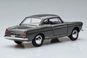 Peugeot 404 Coupe Graphite Szürke Norev 1:18 184834 Fém – 3. kép a 7-ből