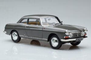 Peugeot 404 Coupe Graphite Szürke Norev 1:18 184834 Fém – 5. kép a 7-ből