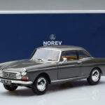 Peugeot 404 Coupe Graphite Szürke Norev 1:18 - image 7 of 7