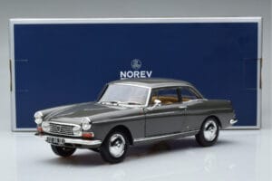 Peugeot 404 Coupe Graphite Szürke Norev 1:18 184834 Fém – 7. kép a 7-ből