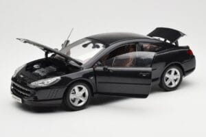 Peugeot 407 Coupé Fekete Norev 1:18 184752 Fém – 2. kép a 8-ből