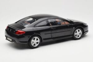 Peugeot 407 Coupé Fekete Norev 1:18 184752 Fém – 3. kép a 8-ből