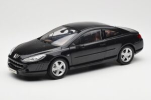 Peugeot 407 Coupé Fekete Norev 1:18